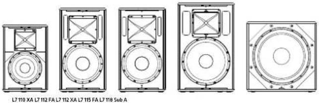 HK AUDIO Linear 7 110 XA - An Overview of the Various LINEAR 7 Models - 1