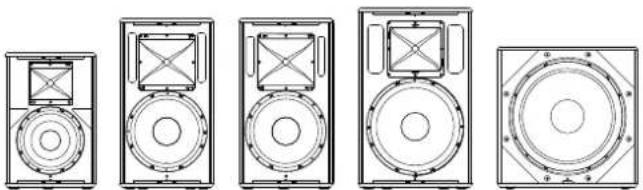 HK AUDIO Linear 7 110 XA - Panorama dei diversi modelli di LINEAR 7 - 1
