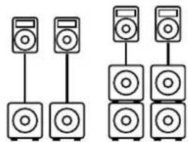HK AUDIO Linear 7 110 XA - Montage avec entretoise - 1