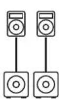 HK AUDIO LINEAR 9 112 XA - Configurazione con supporti distanziatori - 1