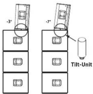 HK AUDIO LINEAR 9 112 XA - - Setting Up with the Tilt Unit - 1