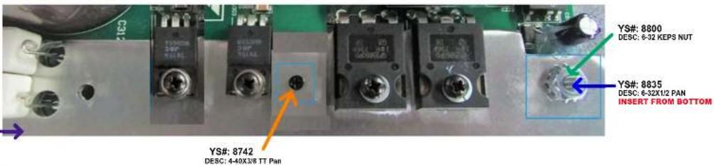 YORKVILLE Paraline PSA1S - MOUNTING HARDWARE & INSTRUCTIONS FOR HEAT SPREADER ZC1611: - 1