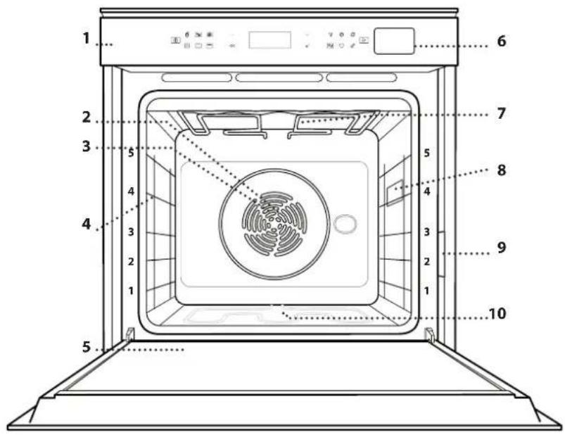 WHIRLPOOL W6 OS4 4S1 H BL - PRODUCT DESCRIPTION - 1