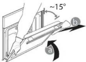 WHIRLPOOL W6 OS4 4S1 H BL - REMOVING AND REFITTING THE DOOR - 2