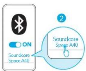 soundcore Space A40 - OPLADNING - 50