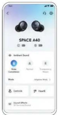 soundcore Space A40 - ODPRAVLJANJE ŠUMOV - 1