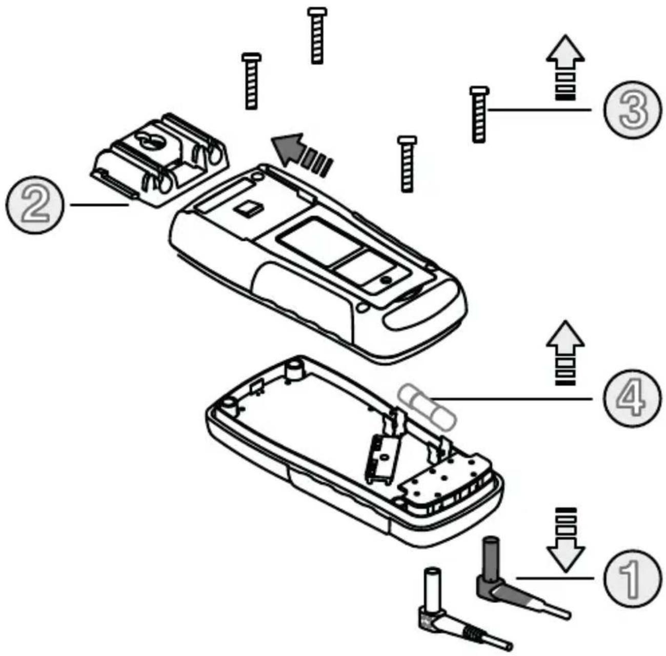 Megger AVO210 - Fuse Replacement - 1