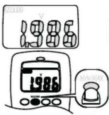 Megger AVO210 - Registrar MIN MAX - 1