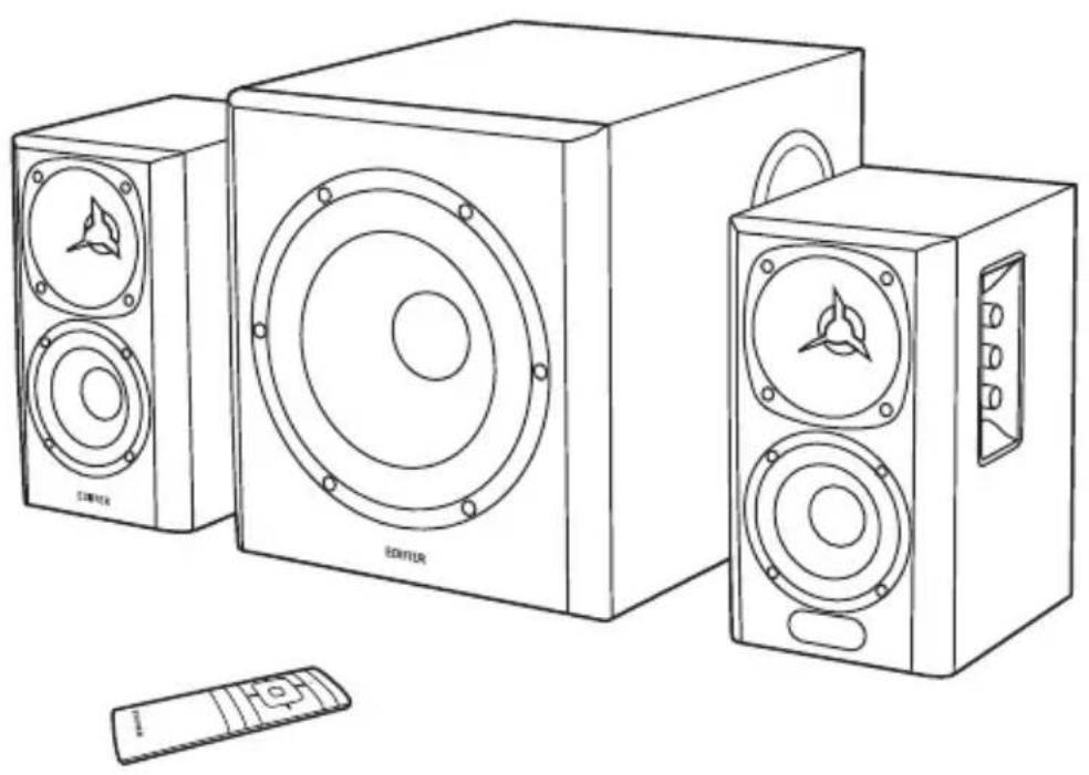 EDIFIER S360DB - Active Speaker System - 1