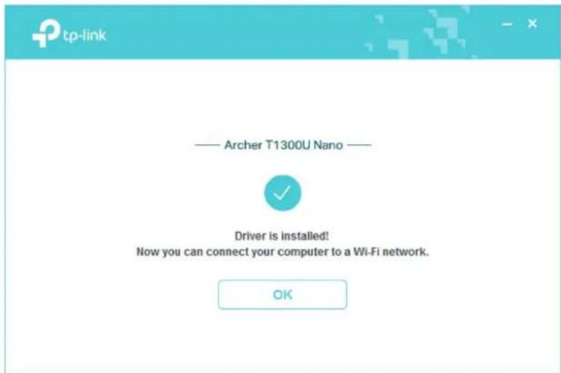 TP-LINK Archer T3U Nano - 1. Installer le pilote - 2