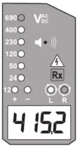 Megger TPT320 - Phase rotation test - 1