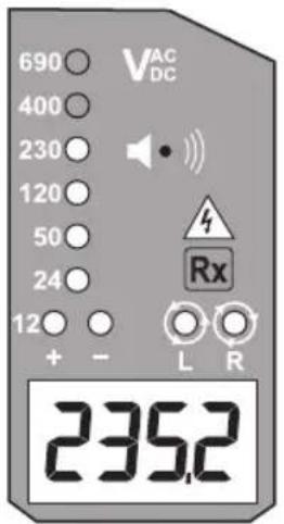 Megger TPT320 - AC/DC Voltage test - 1