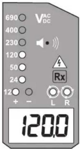 Megger TPT320 - AC/DC Voltage test - 2