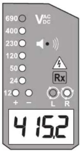 Megger TPT320 - Phase rotation test - 2