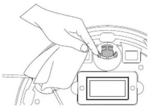 MEDION S12 SW (MD 20041) - Loopwiel reinigen - 1