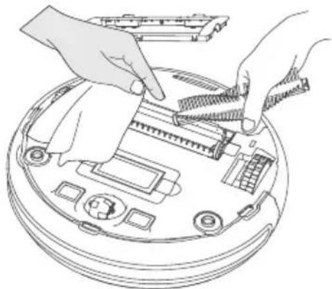 MEDION S12 SW (MD 20041) - Nettoyage de l'ouverture d'aspiration et de la brosse - 3