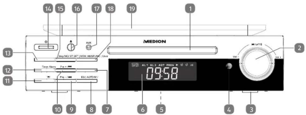 MEDION LIFE E66566 (MD 43566) - Front - 1