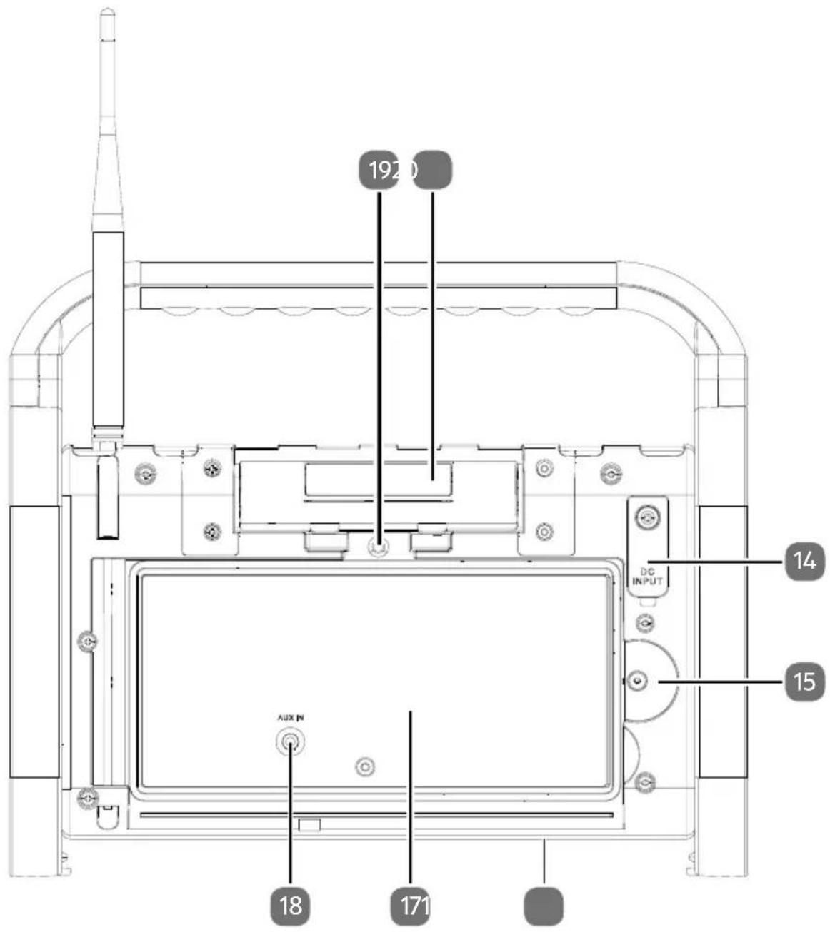 MEDION LIFE E66045 (MD 43277) - Face arrêté - 1