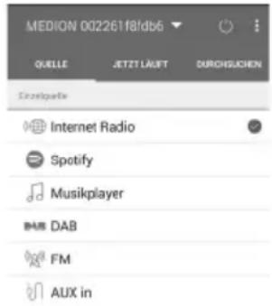 MEDION P66024 (MD 44100) - Verwenden der App - 3