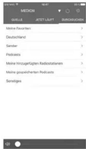 MEDION P66024 (MD 44100) - Utilizzo dell'app - 4