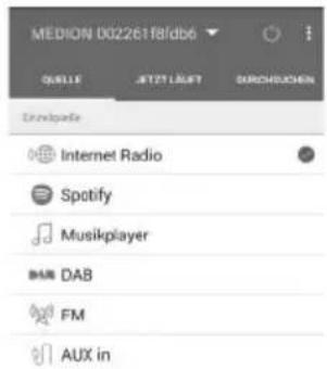 MEDION P66024 (MD 44100) - Using the app - 2