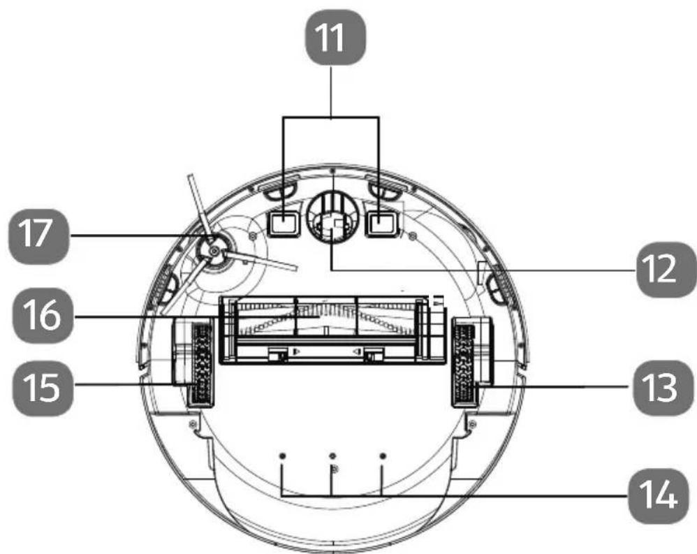 MEDION X40 SW - Face inférieure - 1
