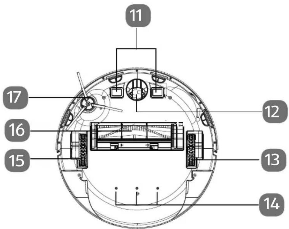 MEDION X40 SW - Parte inferior - 1