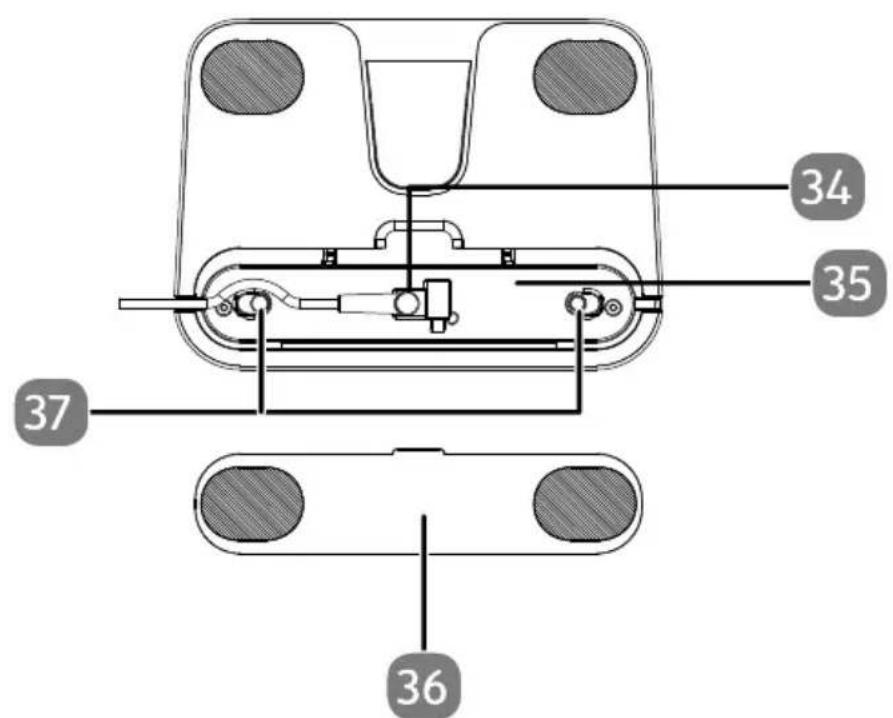 MEDION X40 SW - Station de charge (face inférieure) - 1