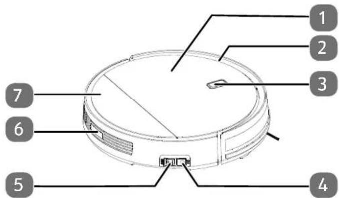 MEDION P20 SW (MD 19731) - Parte superior cerrada - 1