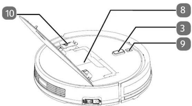 MEDION P20 SW (MD 19731) - Parte superior abierta - 1