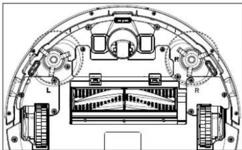 MEDION P20 SW (MD 19731) - Reinigungsbürsten anbringen - 1