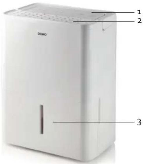 DOMO DO344DH - COMPONENTI - 1