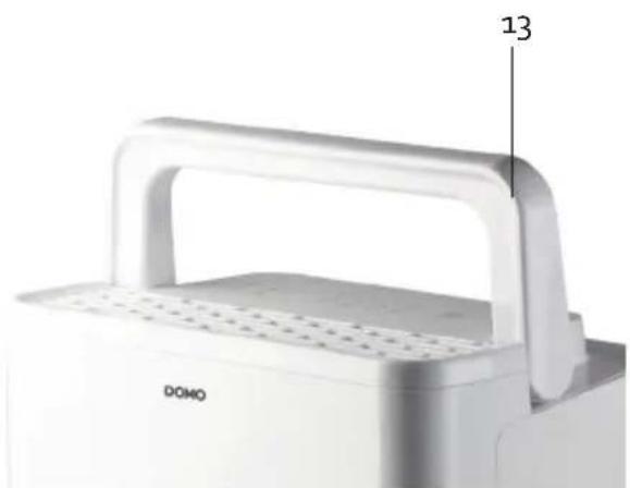 DOMO DO344DH - ONDERDELEN - 4