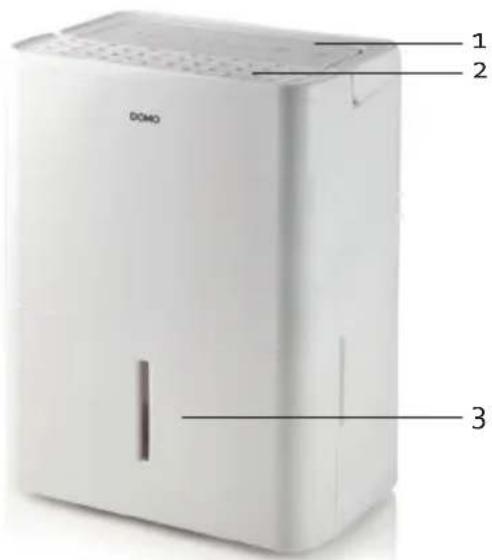 DOMO DO344DH - PARTS - 1