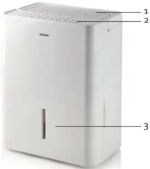 DOMO DO344DH - TEILE - 1
