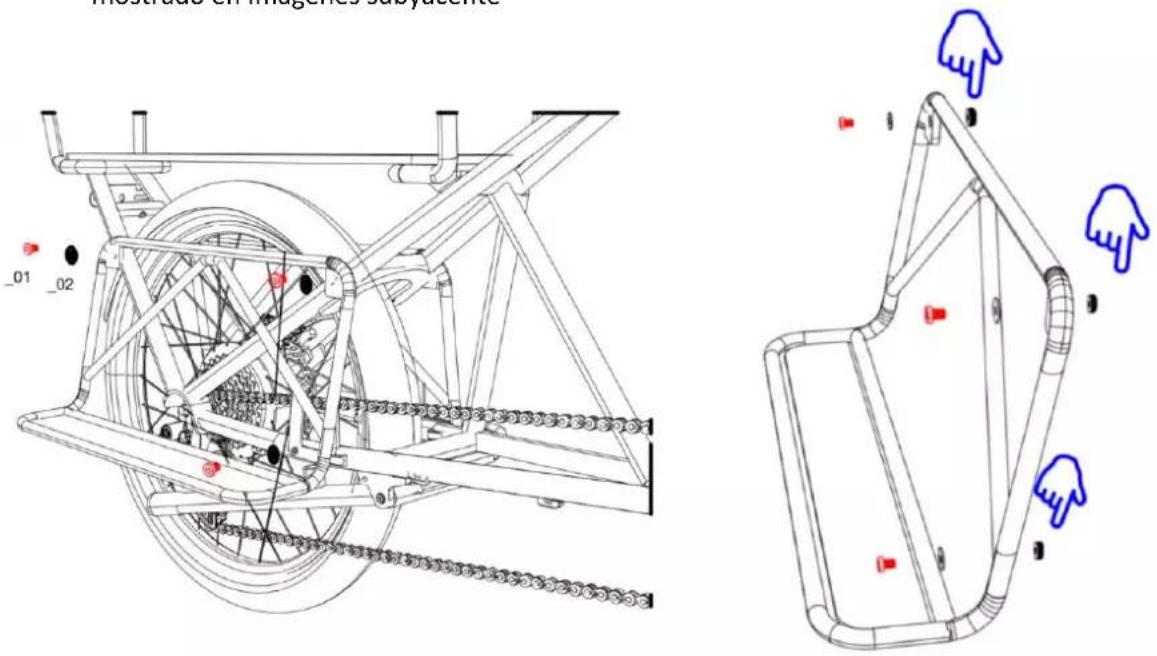 NILOX Acqua Scooter - A continuación se muestra el procedimiento de montaje : - 1