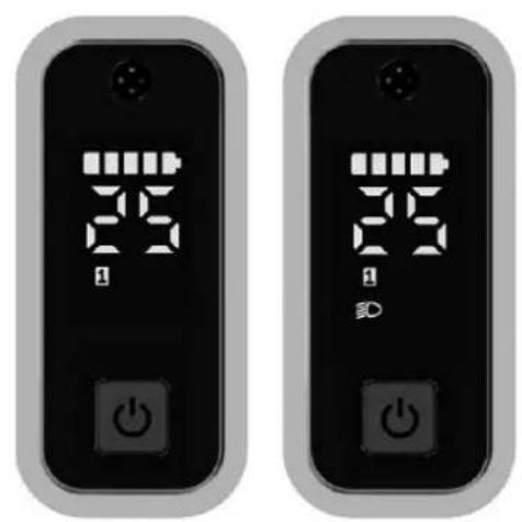NILOX Acqua Scooter - Allumer et éteindre le système d'éclairage - 1