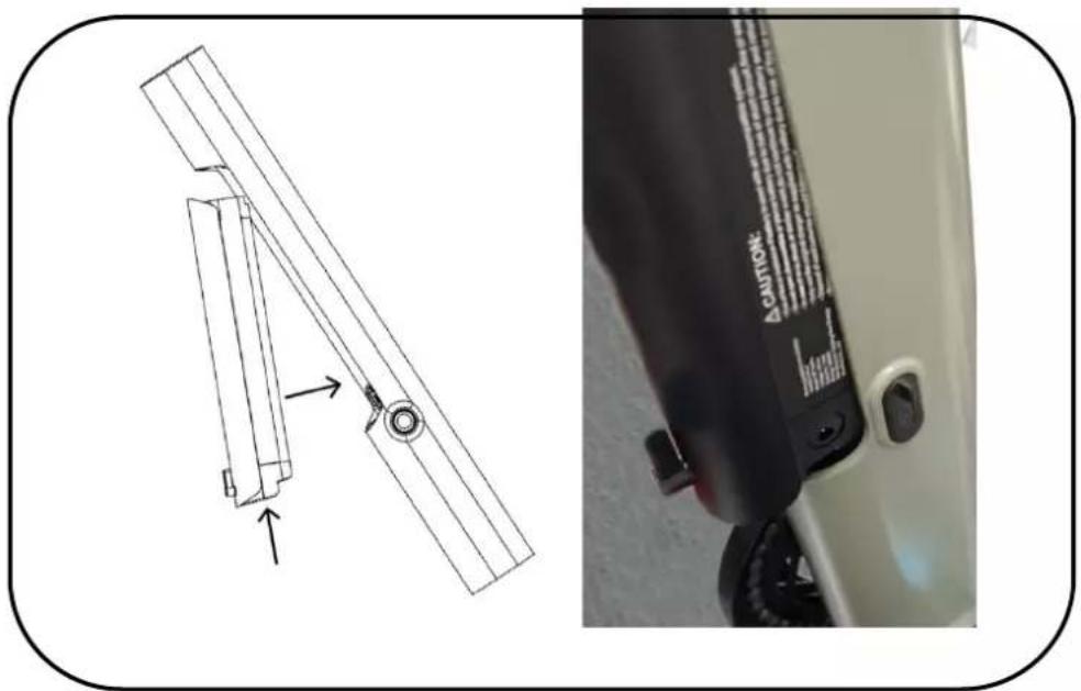 NILOX Acqua Scooter - Inserire/rimuovere la batteria - 1