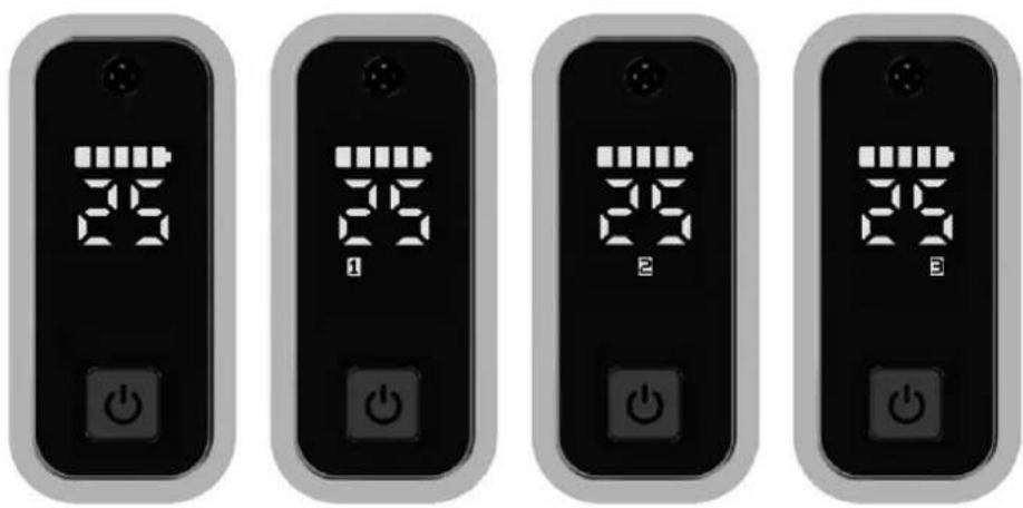 NILOX Acqua Scooter - Selezione del livello di assistenza - 1