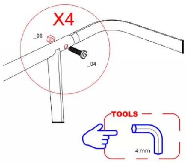 X4 -06 -04 TOOLS 4 mm
