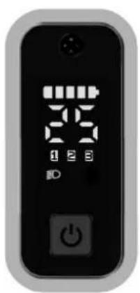 NILOX Acqua Scooter - Activation/deactivation of display - 1