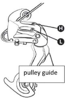 H L pulley guide