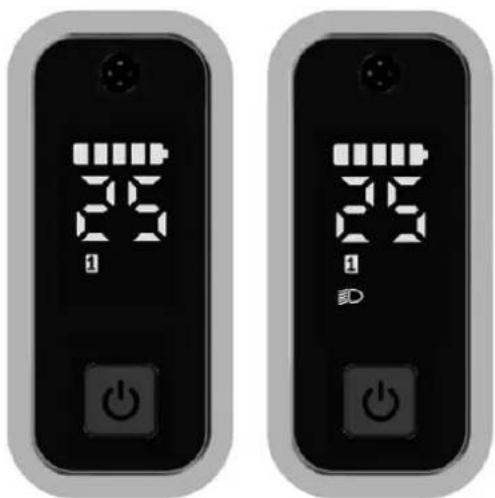 NILOX Acqua Scooter - Selezione del livello di assistenza - 2
