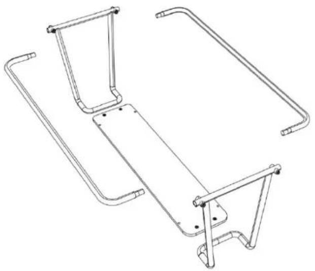 NILOX Acqua Scooter - Portapacchi posteriore - 2