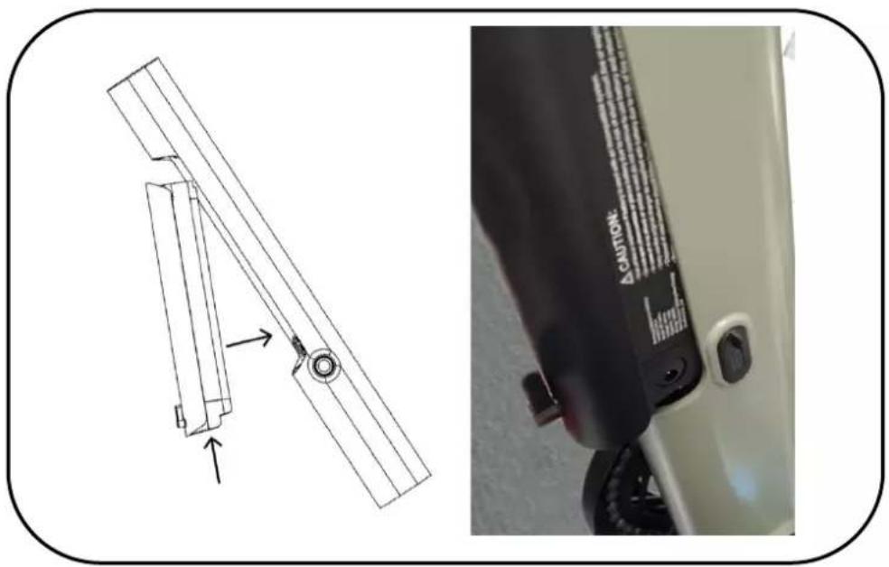NILOX Acqua Scooter - Legen Sie den Akku ein bzw. entfernen Sie ihn - 1