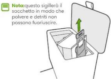 IROBOT Roomba Combo j7+ - Sostituzione del sacchetto - 2