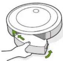 IROBOT Roomba Combo j7+ - Opróżnianie pojemnika na brud - 3