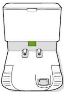 IROBOT Roomba Combo j7+ - Pulizia della base di aggancio visivo e dei contatti di ricarica - 1
