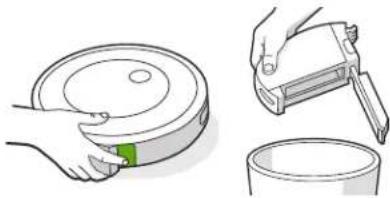 IROBOT Roomba Combo j7+ - Limpieza de los sensores de depósito lleno - 1