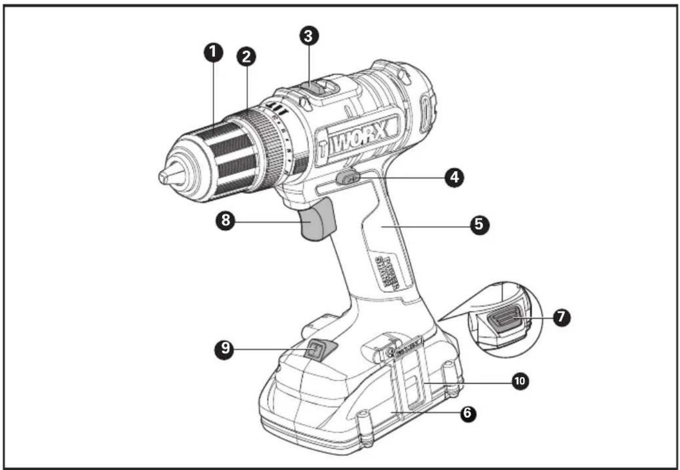 WORX WX370L.9 - 2